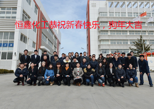 恒鑫化工祝新春快樂，狗年大吉